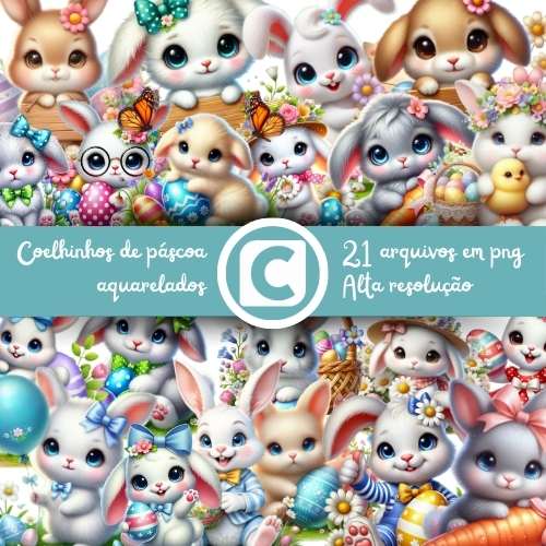 Coelhinhos de páscoa